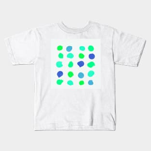 Sea Glass Circles Kids T-Shirt